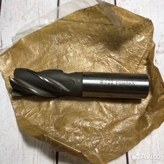 Фреза концевая 22,0 ц/х z4 Р6М5К5