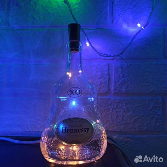 Гирлянда в бутылке