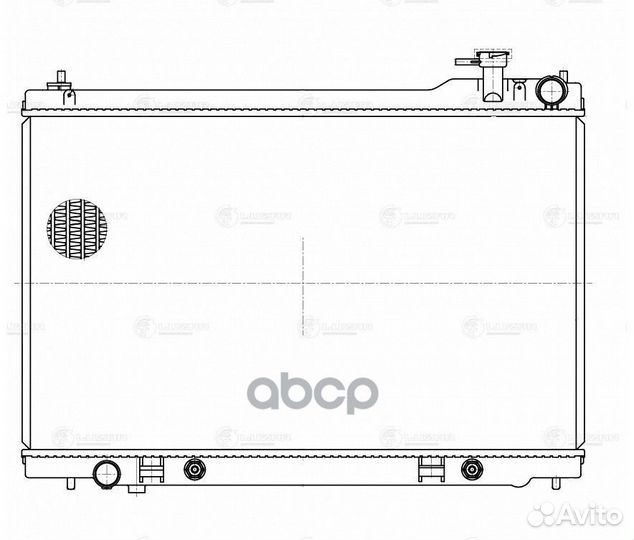 Радиатор системы охлаждения Infiniti FX35 (03)