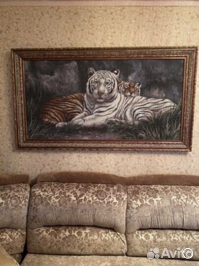 Ваза с картиной