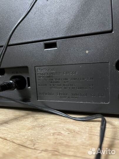 Двухкассетная магнитола Panasonic National