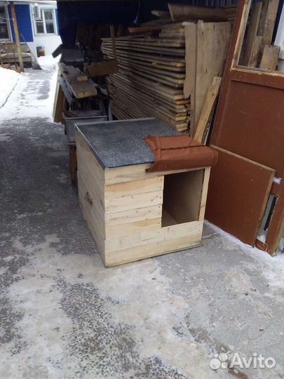 Будка для собаки утепленная