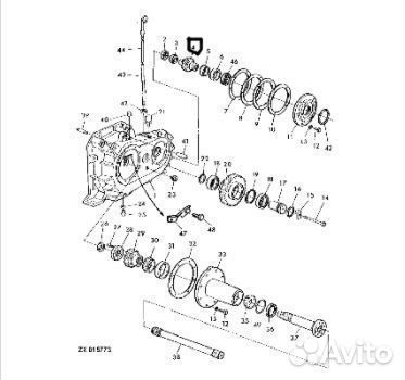 Шестерня привода John Deere