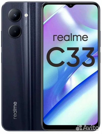 Новый телефон realme c33 3/32