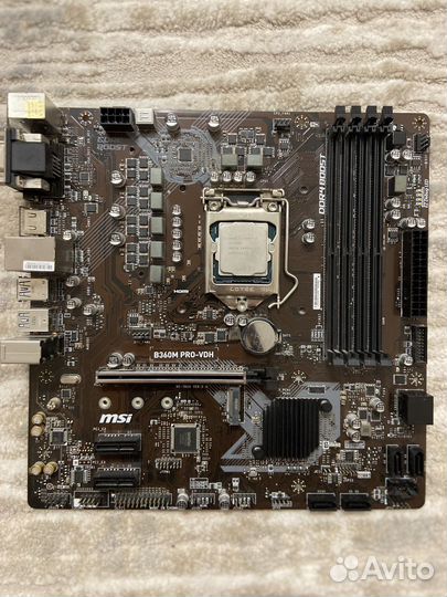 Процессор intel core i3 9100f