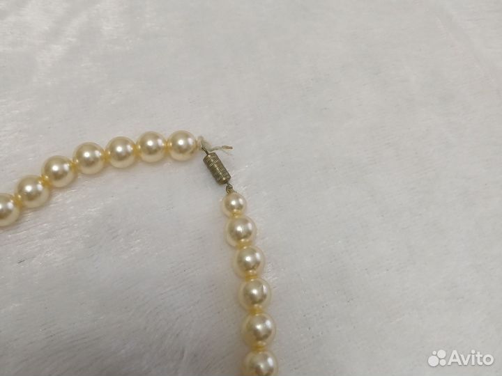 Бусы под жемчуг винтаж