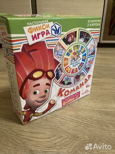 Настольная фикси-игра «Команда»