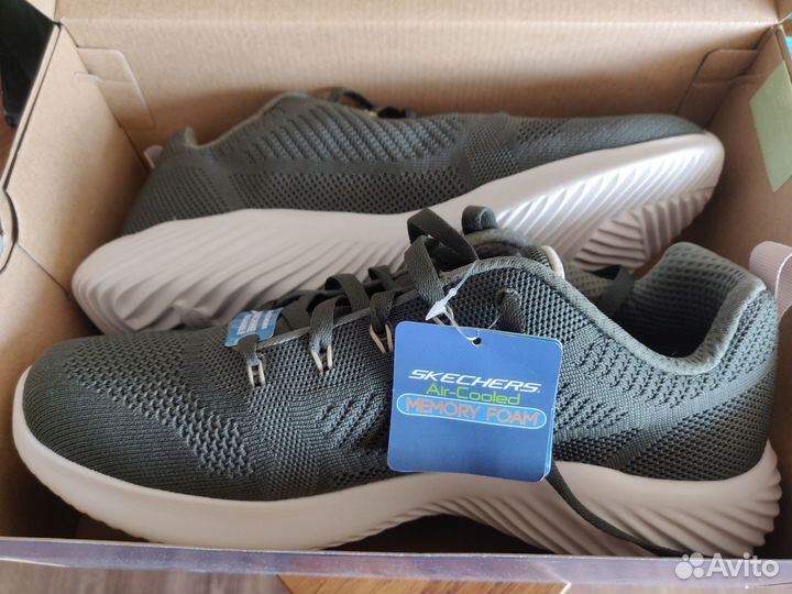 Skechers air cooled зелёные 43