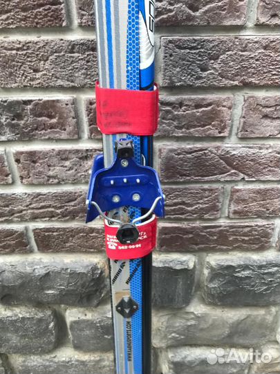 Детские лыжи, палки, ботинки - 34 размер