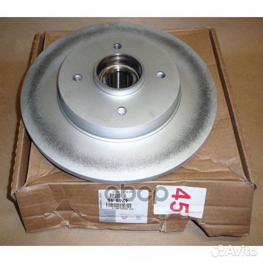 Диск тормозной С подшипником И кольцом ABS citr