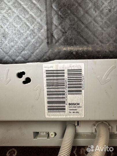 Посудомоечная машина bosch.Встраиваемая.sмv50Е10RU