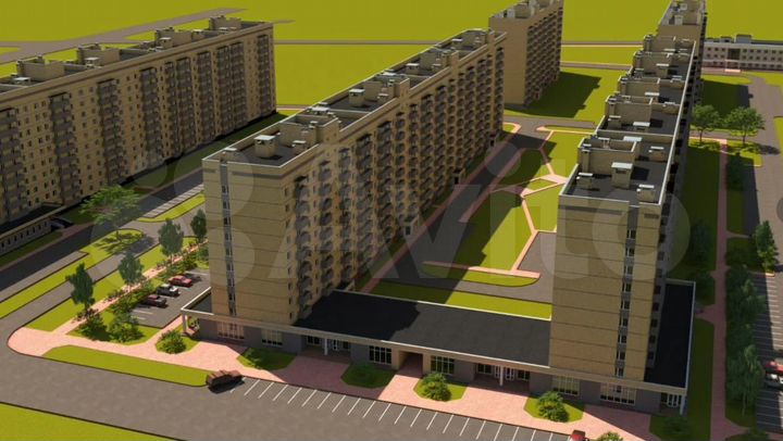 1-к. квартира, 23 м², 9/10 эт.