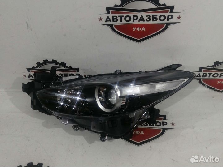 Фара левая новая mazda 3 bm галоген 16-19