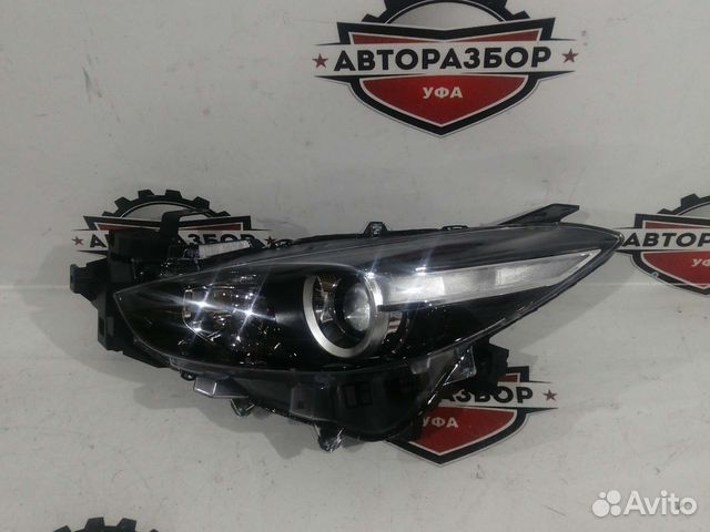 Фара левая новая mazda 3 bm галоген 16-19