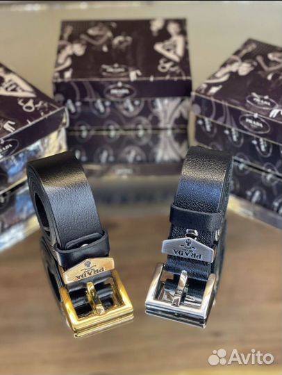 Ремень женский кожаный новый в коробке
