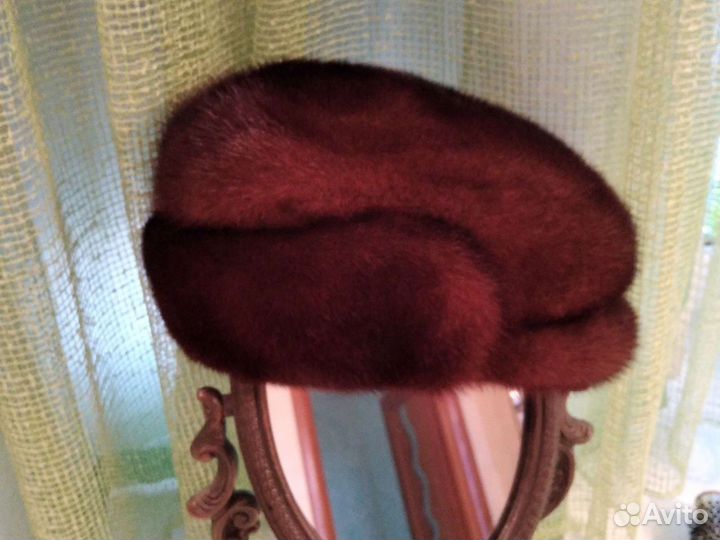 Шапка норковая мужская