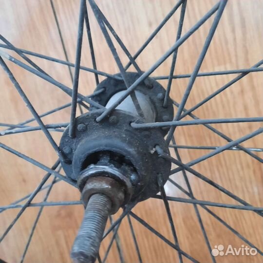 Переднее колесо на bmx