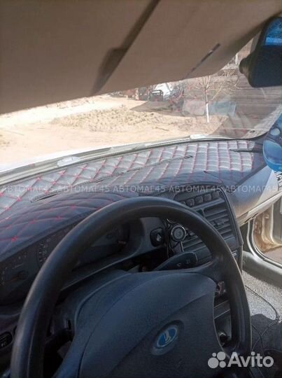 Накидка на панель ваз 2110-2112 европанель экокожа