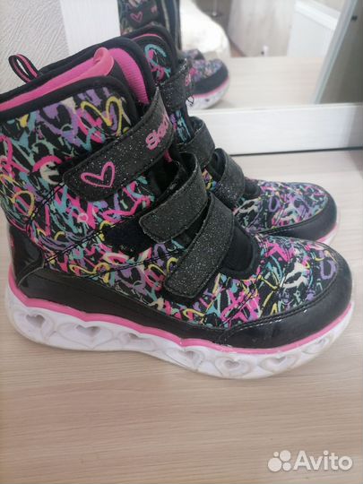 Skechers ботинки для девочки