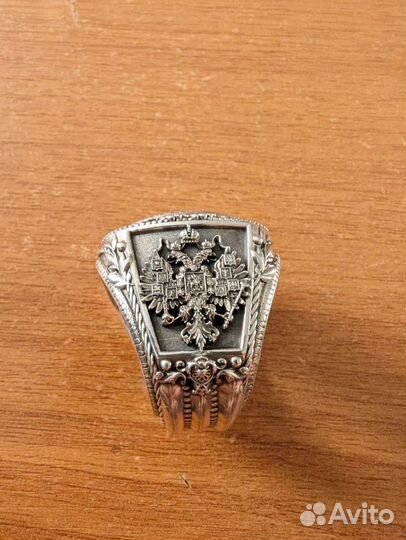 Мужская печатка серебро