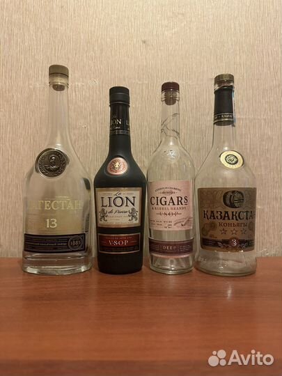 Различные бутылки (Коньяк)