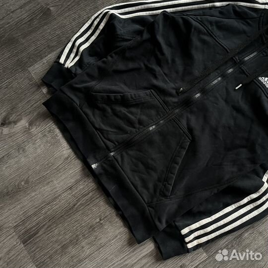 Зип худи Adidas essentials S оригинал