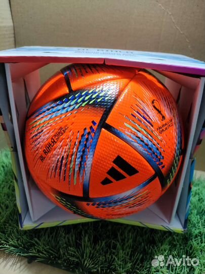 Футбольный мяч adidas al Rihla зимний Катар чм2022