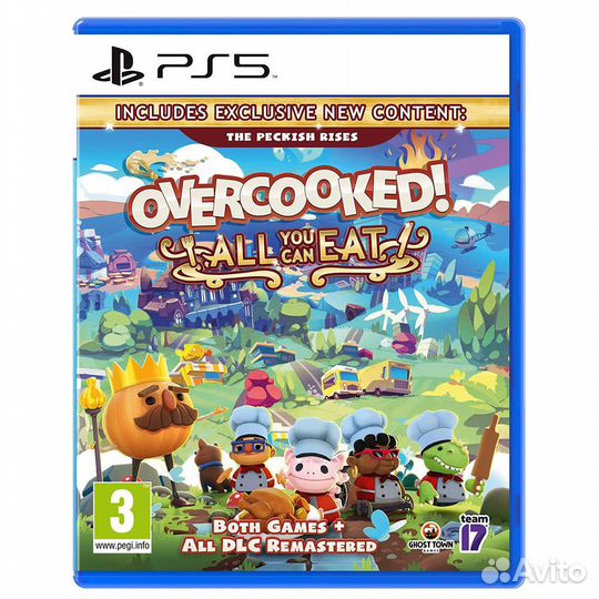 Overcooked All You Can Eat PS5,русские субтитры