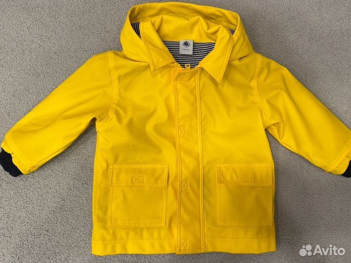 Куртка дождевик petit bateau 12 мес