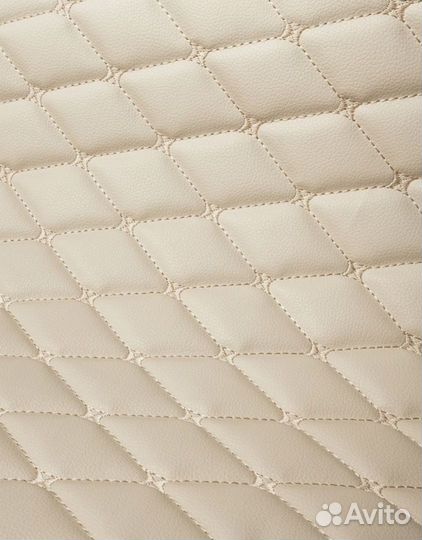 Экокожа для мебели авто стеганая мебельная ткань