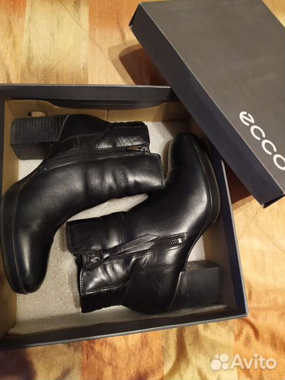 Ботинки женские ecco размер 39 демисезонные