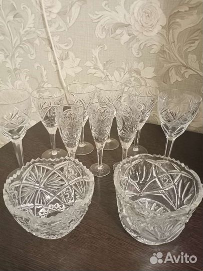 Ваза хрустальная СССР