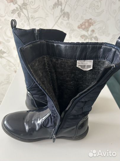 Сапоги демисезонные 32 размер