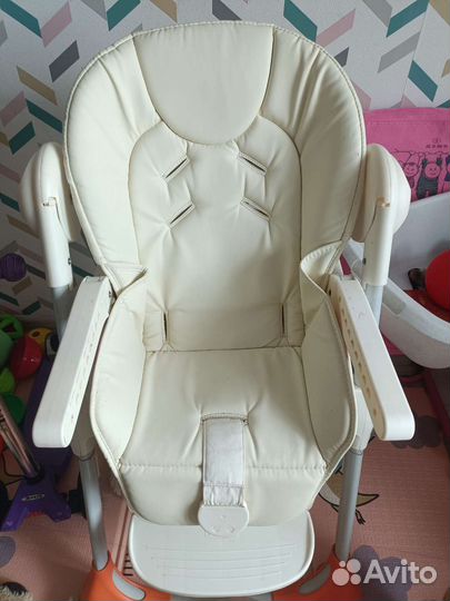 Стульчик для кормления chicco polly