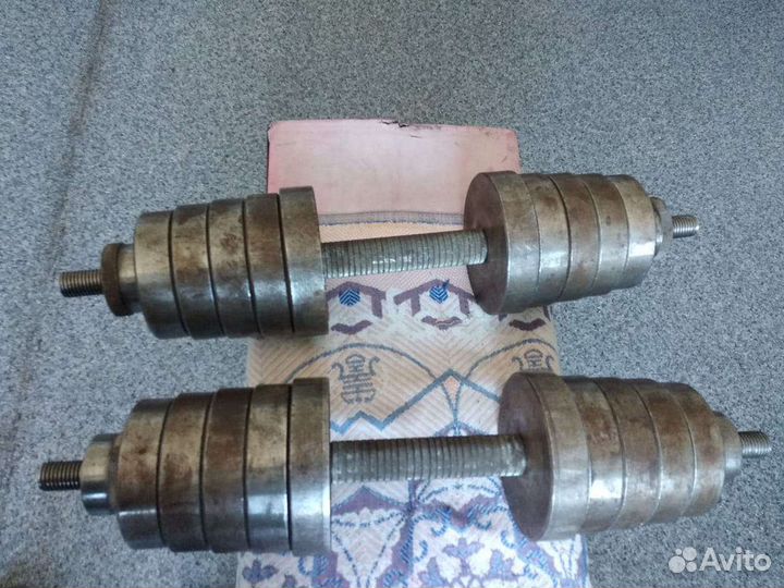 Гантели разборные бу