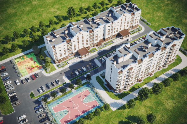 2-к. квартира, 63,6 м², 2/7 эт.