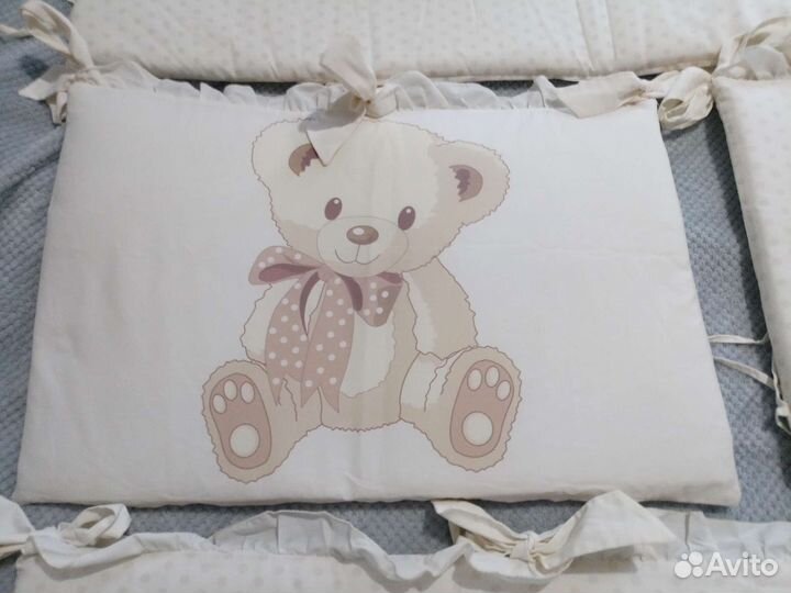 Бортики в детскую кроватку