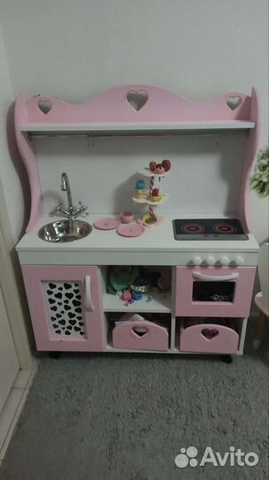 Детская деревянная кухня