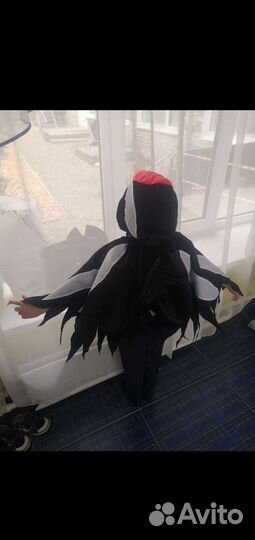 Новогодний Карнавальный костюм Грач, Ворон, Крылья