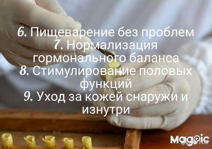 Пчелиное маточное молочко нативное 2023 года