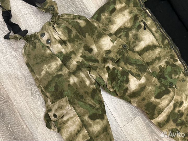 Утепленные костюмы Горка-5 мох. Демисезон