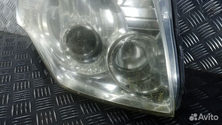Фара правая mitsubishi pajero 4 2006