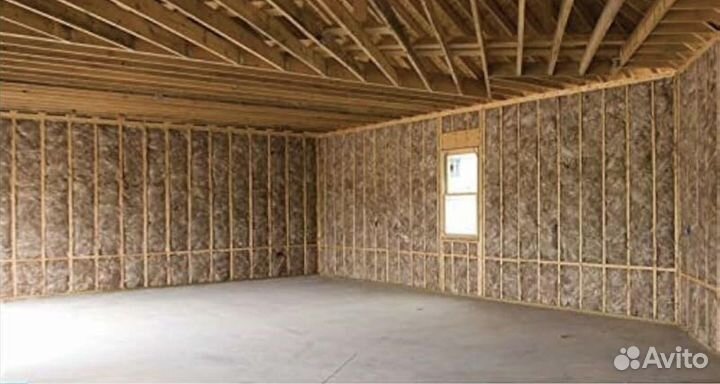 Утепление стен, крыш, фасадов, изоляция