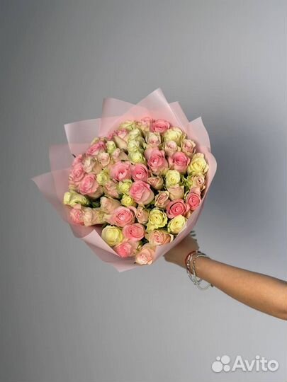 Розы букет 25 / 51 / 101 с доставкой
