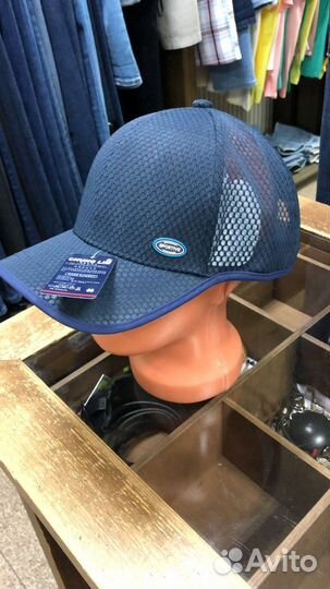 Бейсболка новая темно синяя есть большие размеры