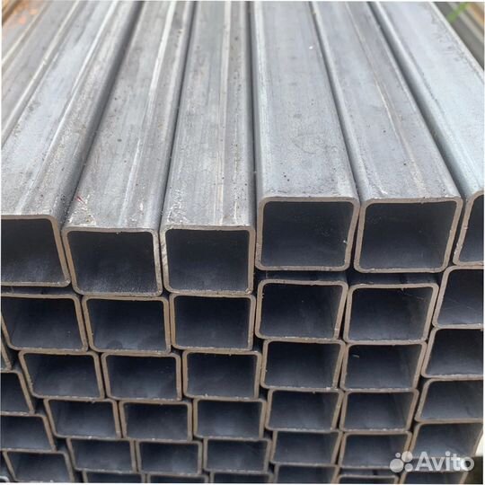 Профильная труба 80 60 мм новая 6 м