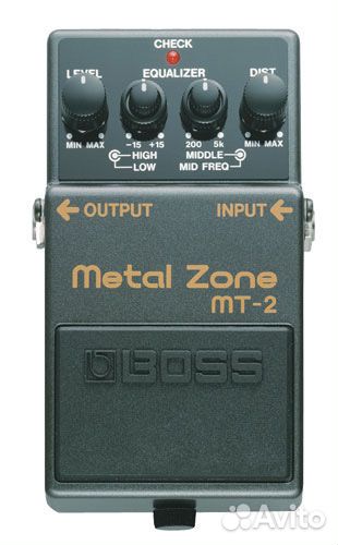 Boss MT-2 - эффект Metal zone