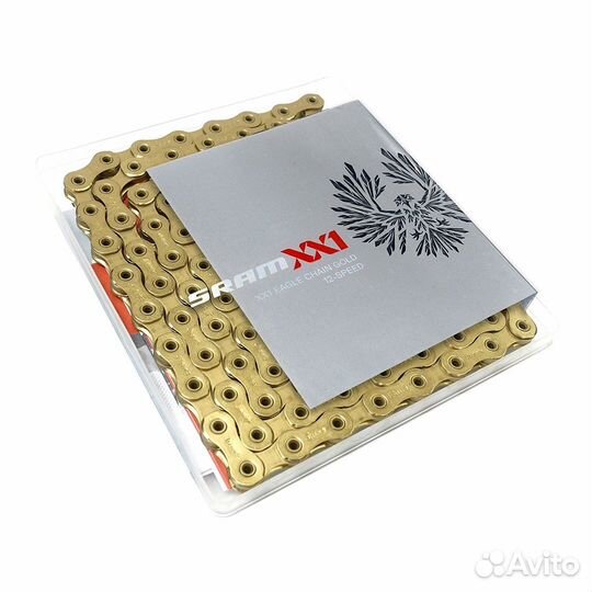 Цепь sram PC-XX1 Eagle Gold, 12 ск., HollowPin (по