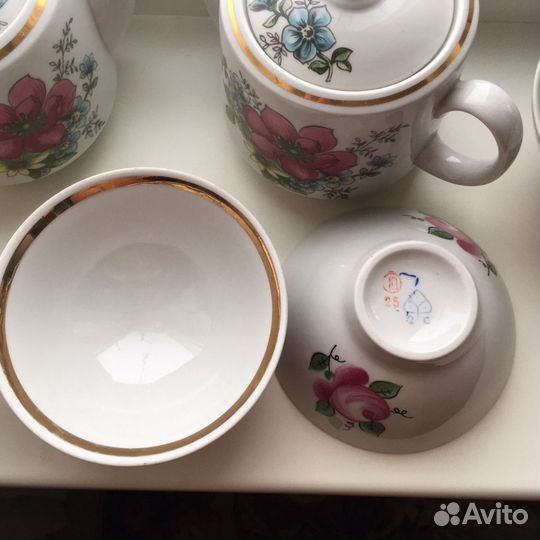 Сервиз чайный с пиалами