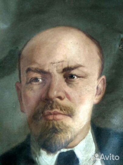 Портрет Ленина 60 годов